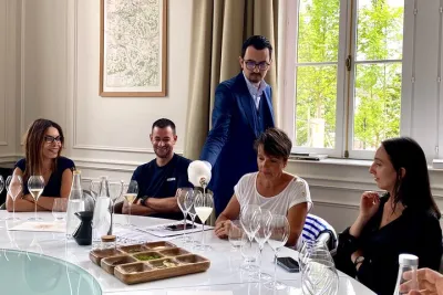 DeLuxe DOM PERIGNON Ruinart Cellars Tastings Michelin Lunch