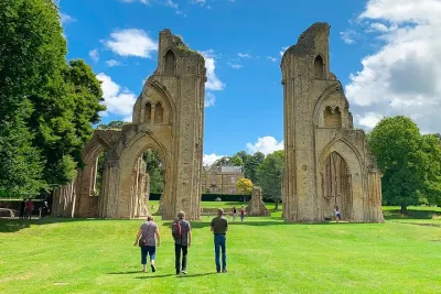 Glastonbury and Cheddar Gorge Guided Day Tour from London