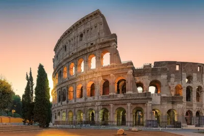 Rome at Sunset: Colosseum & Trevi Fountain Group Tour