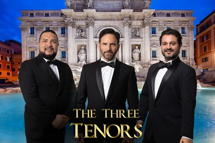 Three Tenors Palazzo Poli Sala Dante in Rome