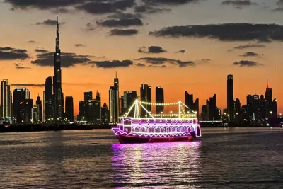 Dhow Cruise With Dinner at Al Jaddaf Dubai