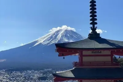 Private Car Tour to Mt. Fuji Lake Kawaguchiko