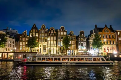 Evening Canal Cruise in Amsterdam with Wine & Cheese Option