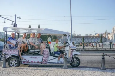 Lisbon Private Tuk Tuk Tour and Hotel Pickup: 2, 3, or 4 Hours