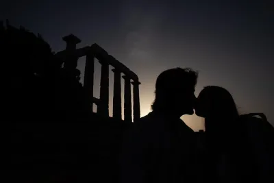 Private Sunset Photo Shoot at Poseidon Temple