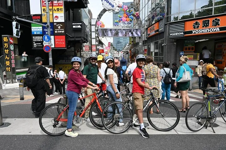 3-Hr Tokyo Bike Tour: Shibuya Highlights, Backstreets/Hidden Gems