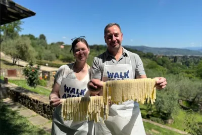 Tuscany Express Experience: Pasta Class & Wine Tour from Florence