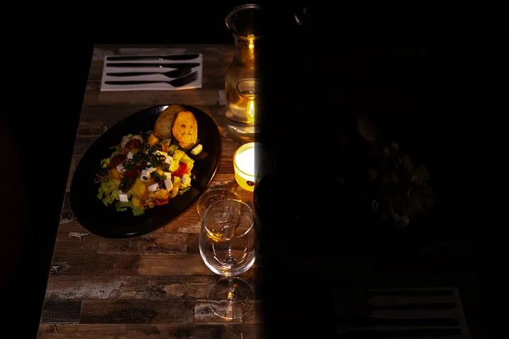 Romantic Dinner in the Dark Amsterdam
