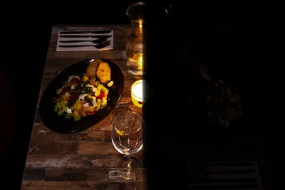 Romantic Dinner in the Dark Amsterdam