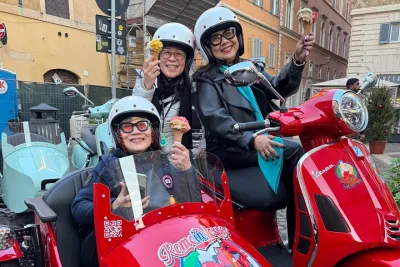 Rome by Vespa Sidecar: The Most Fun & Iconic Experience + Gelato