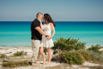 romantic photoshoot cancun