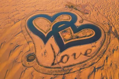 Love Lake & Flamingo Lake Al Qudra Tour & Dinner at Bab Al Shams
