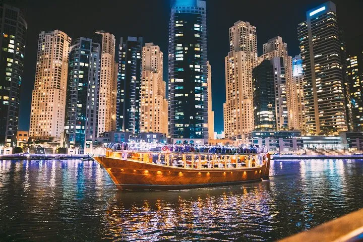Dubai Marina Dhow Cruise Dinner with Live Music