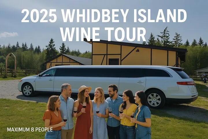 Private Wine Tour on Whidbey Island, WA 7hrs