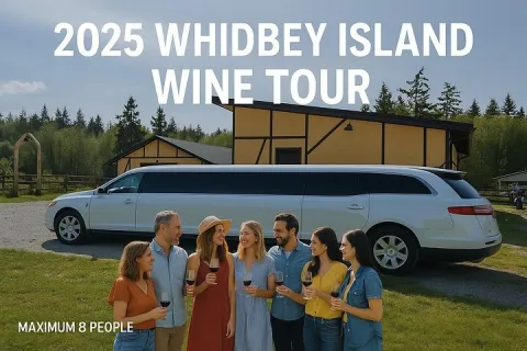 Private Wine Tour on Whidbey Island, WA 7hrs