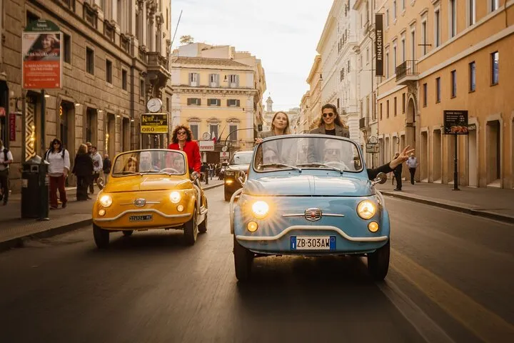 Rome by Vintage Cabrio: A Glamorous Private La Dolce Vita Tour