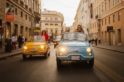 Rome by Vintage Cabrio: A Glamorous Private La Dolce Vita Tour