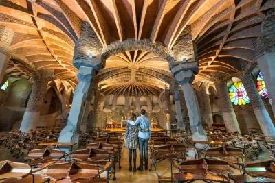 Colonia Guell & Gaudi's Crypt Admission Ticket with Audioguide