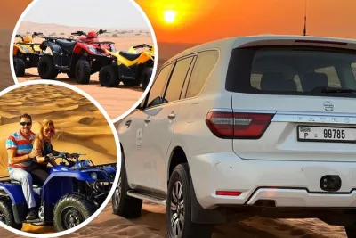 Desert Safari with Barbeque Dinner and ATV Quad Biking