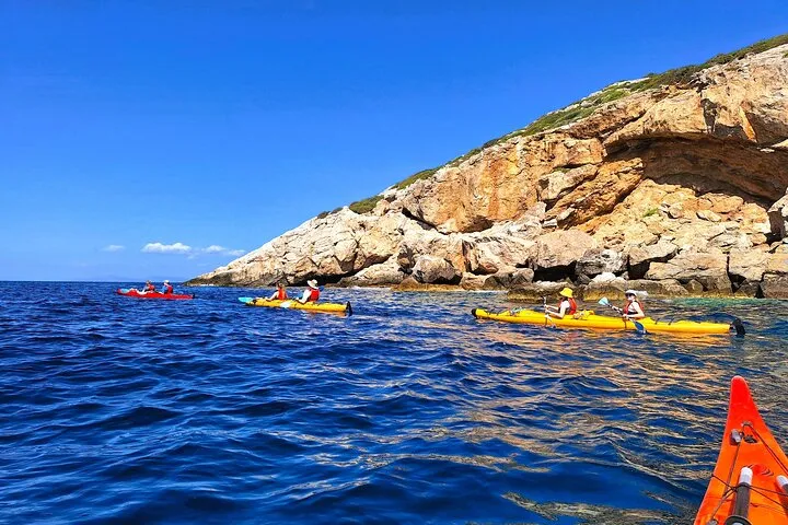 Athens Riviera: Sea Kayak and Snorkeling Adventure with Picnic