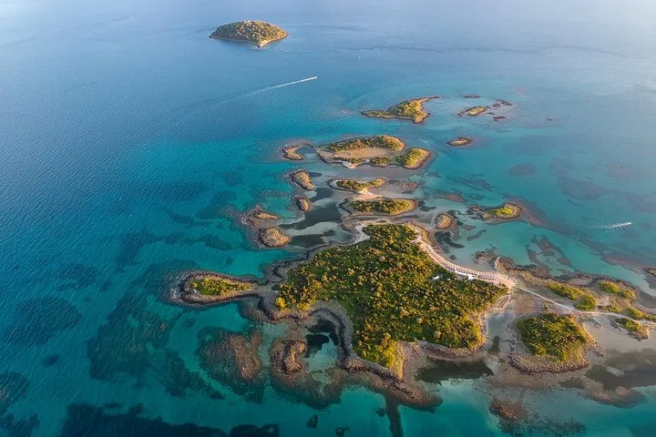 Athens: Lichadonisia Islets Day Tour with Boat & Thermal Spa Pool