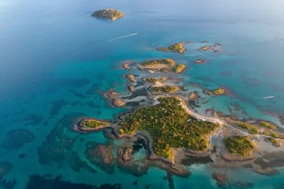 Athens: Lichadonisia Islets Day Tour with Boat & Thermal Spa Pool