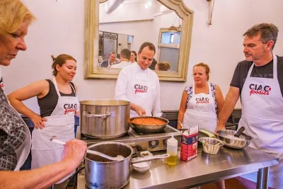 Pasta and Tiramisu Cooking Class with optional Local Market Tour
