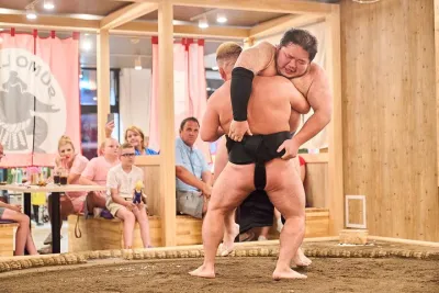 Vegan-Friendly Tokyo Sumo Show, Mochi-Pounding Dinner Experience