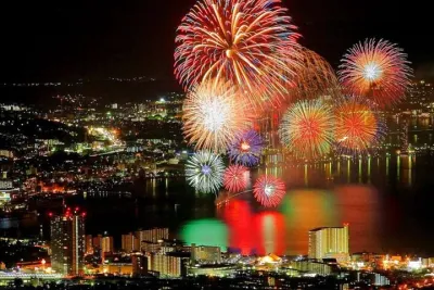 From Tokyo: Suwako Fireworks Festival Tour with Reserved Seat