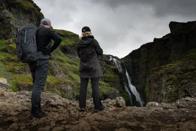 Private Hiking Tour to Glymur Waterfall Scenic Adventure