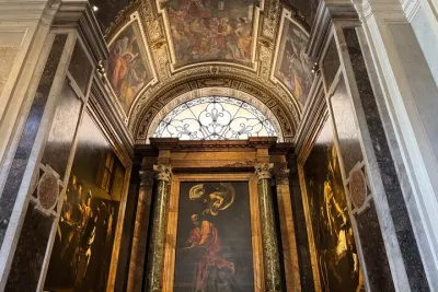 Caravaggio Art Shared Walking Tour in Rome
