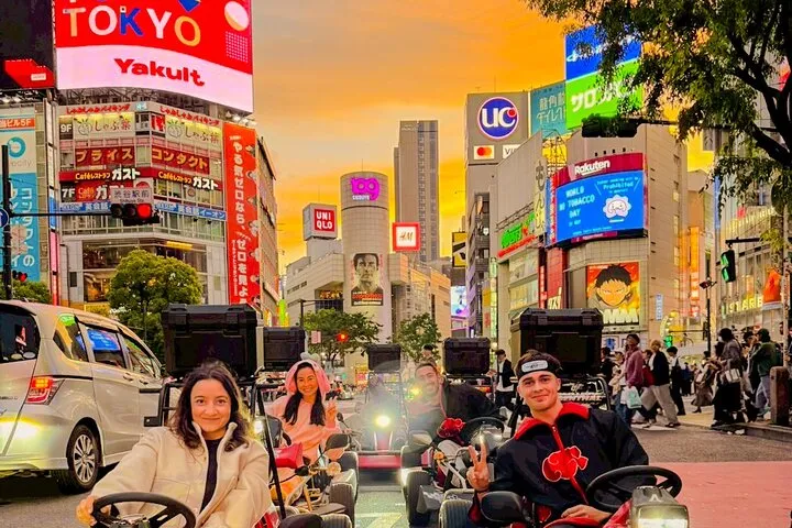 Ride Through The Streets Of Shibuya and Sinjuku By Go Kart