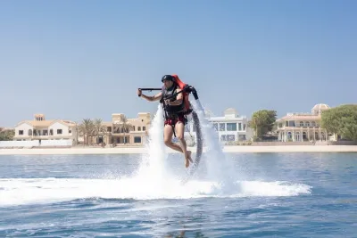 Jetpack in The Palm