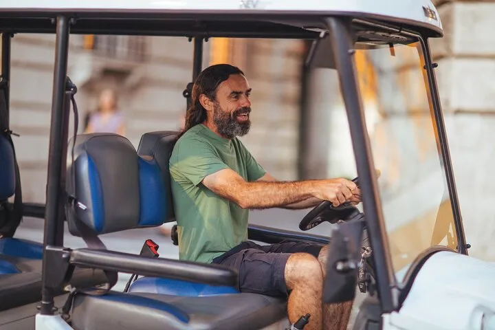 Rome on a Golf Cart Semi-Private Tour Max 6 with Private Option