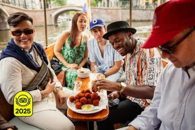 Eating Amsterdam: Food Walking Tour with Private Canal Cruise