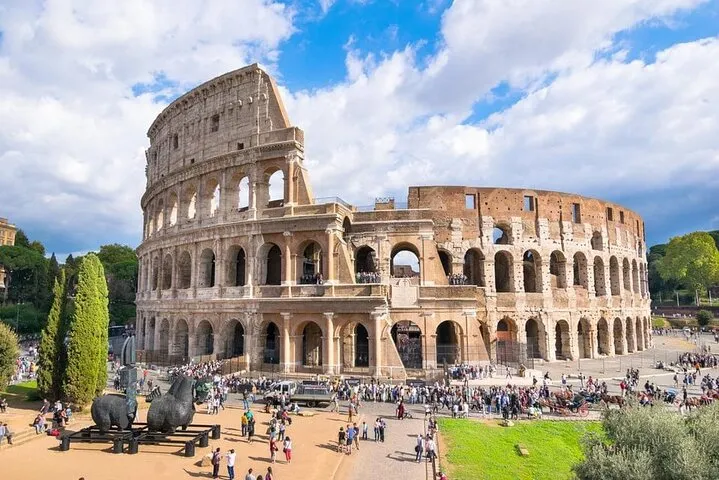 Colosseum Attic with 3rd to 4th and 5th Levels with Audio Guide