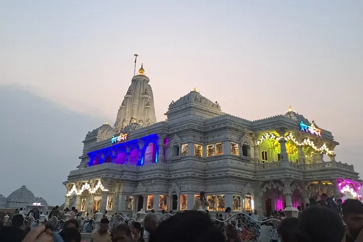 One-Day Spiritual Vrindavan Private Tour by Car (From Delhi)