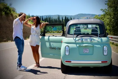 Original Fiat Topolino E-Car Tour in Chianti with Lunch & Tasting