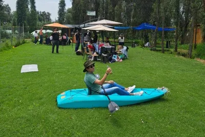 Brunch at Xochimilco, México City.