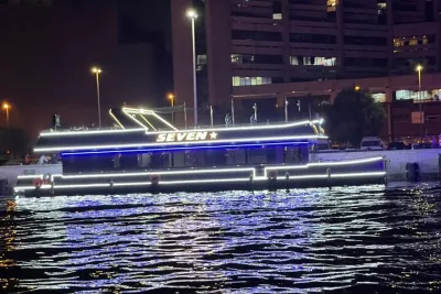 Catamaran Cruise with Dinner at Al Seef Deira Creek Dubai