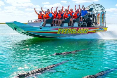 Miami: Everglades Airboat & Gator Spotting - free hotel pick up