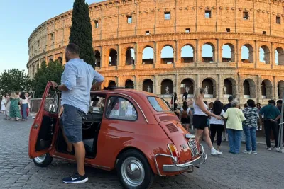 La Dolce Vita Fiat 500 Tour in Rome