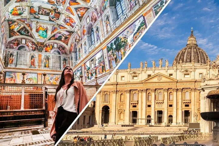 Sistine Chapel with St. Peter's Basilica & Dome Climb Guided Tour