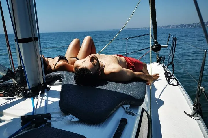 Private Beach Escape aboard a Sailboat