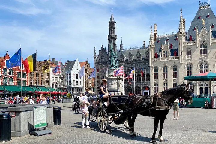 4 day Guided Amsterdam Brussels Bruges Small Group15 from Paris