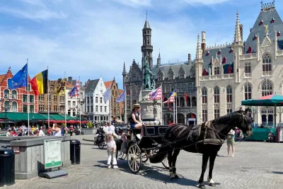4 day Guided Amsterdam Brussels Bruges Small Group15 from Paris