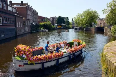 Amsterdam Flower Boat Canal Cruise