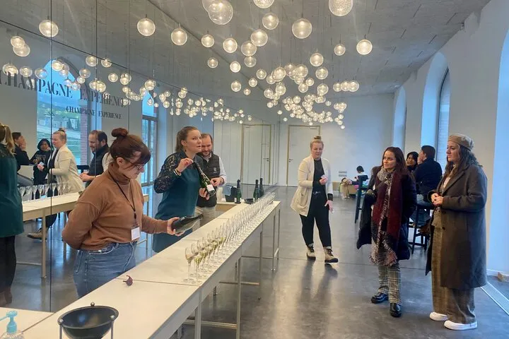 Moet et Chandon Pressoria Champagne Small Group from Paris