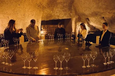 DeLuxe DOM PERIGNON Veuve Clicquot Tastings Michelin Lunch