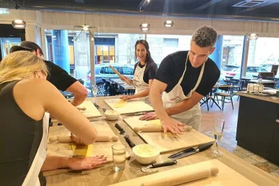 Rome Cooking Class Make Fettuccine, Ravioli and Tiramisu